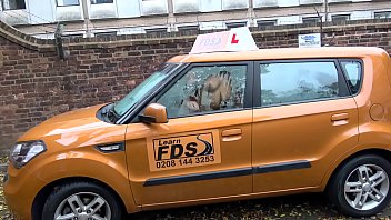 Fake Driving School Busty Blonde Examiners Sexual Skills Secures Her Job