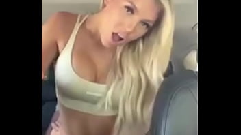 Hot Blonde Fucking In Backseat