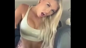 Hot Blonde Fucking In Backseat