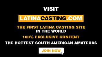 Skinny Tight Miss Colombia In Fake Casting Before Fame