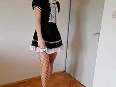 Your Maid Stripping And Teasing You