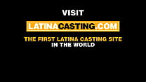 Cute Redhead Latina Fake Big Dick Audition Cumshot   LatinaCasting