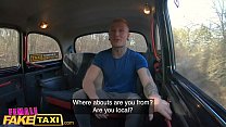 Female Fake Taxi Sexy MILF In Black Suspenders Convinces Him To Cheat On His Fiance